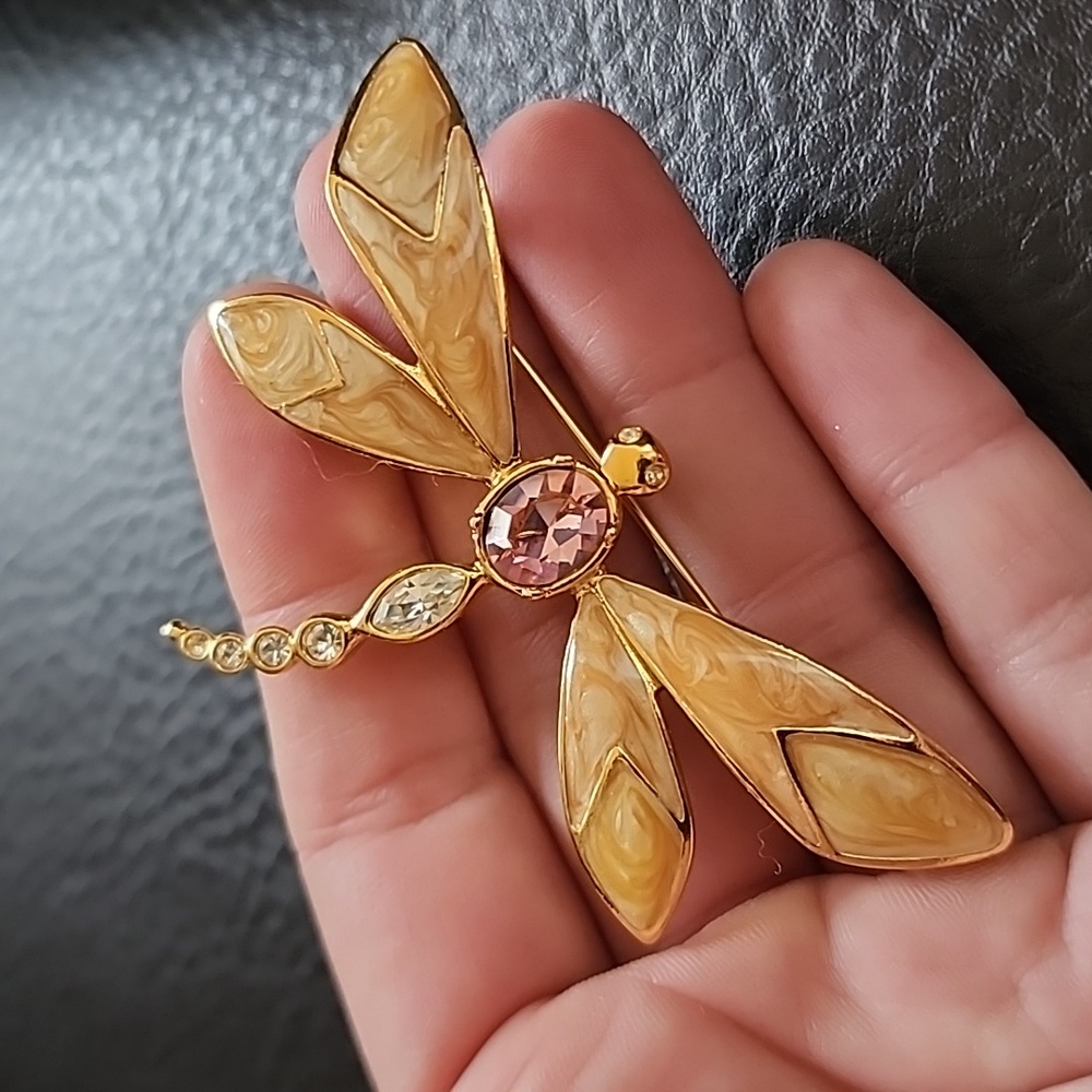 Vtg Kenneth Jay Lane For Avon Brooch - image 8